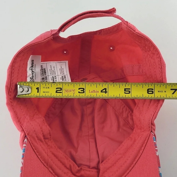 Disney Parks Authentic Pink Minnie  Mouse Baseball Cap Adjustable Youth Cotton - Picture 9 of 10